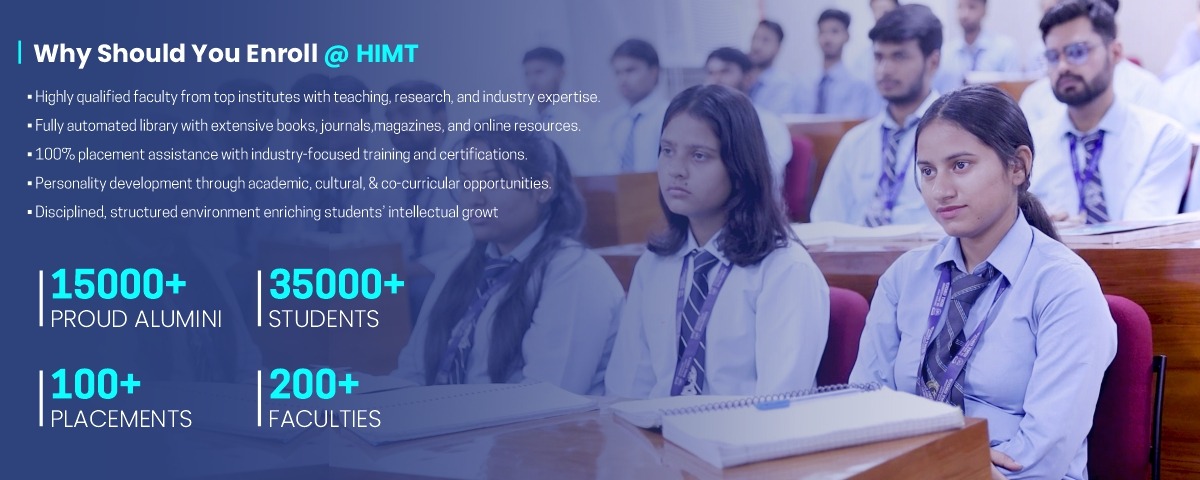 Why Should You Enroll @HIMT