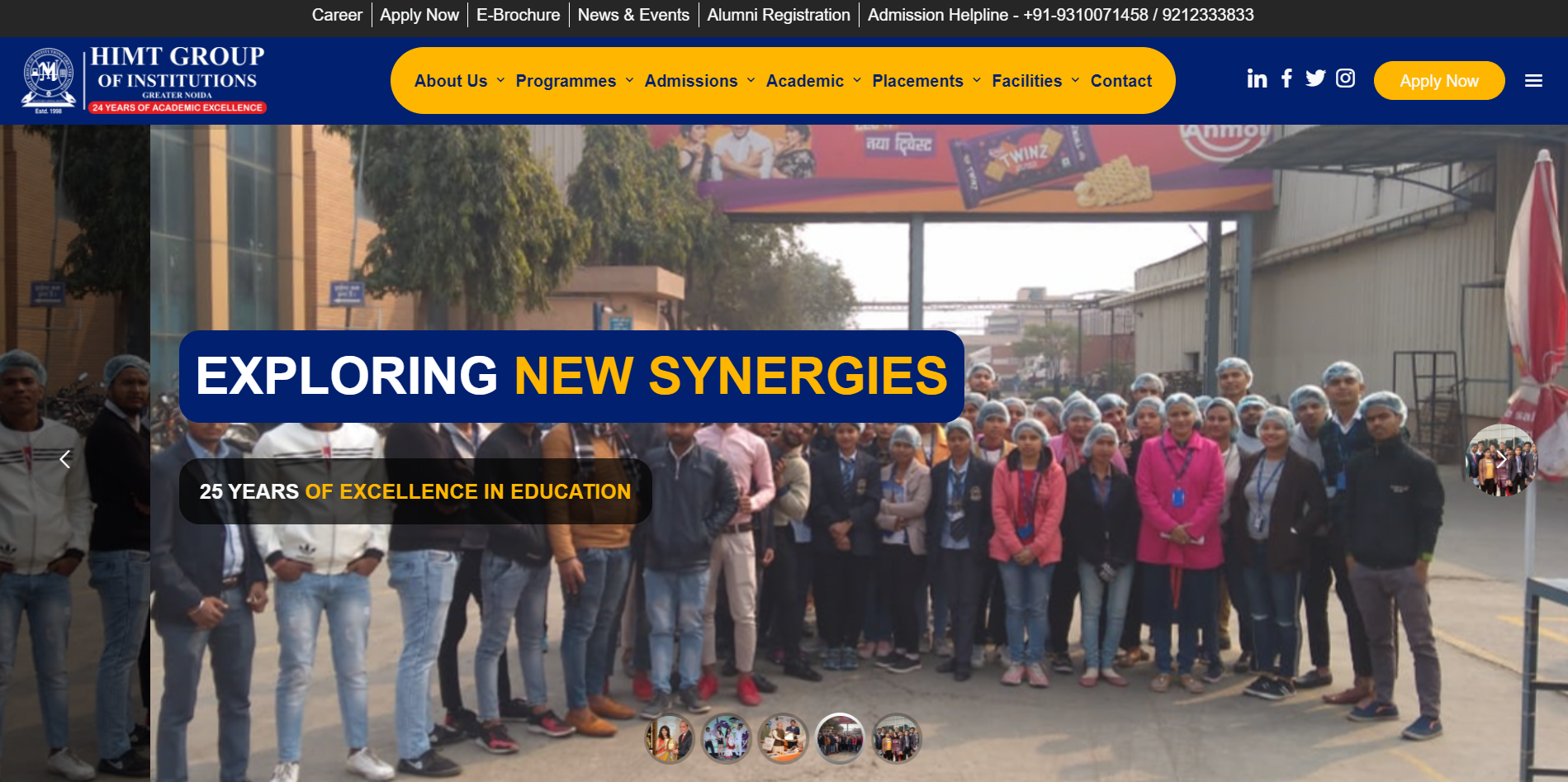 Hitmt Admissions Open 2026 | HIMT Group of Institutions